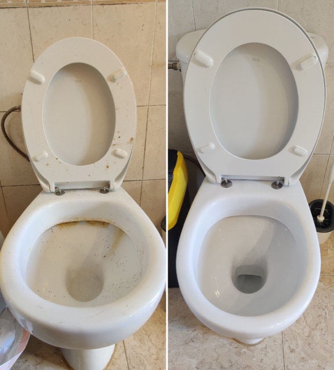 Limpieza de baño — Trabajo 18
