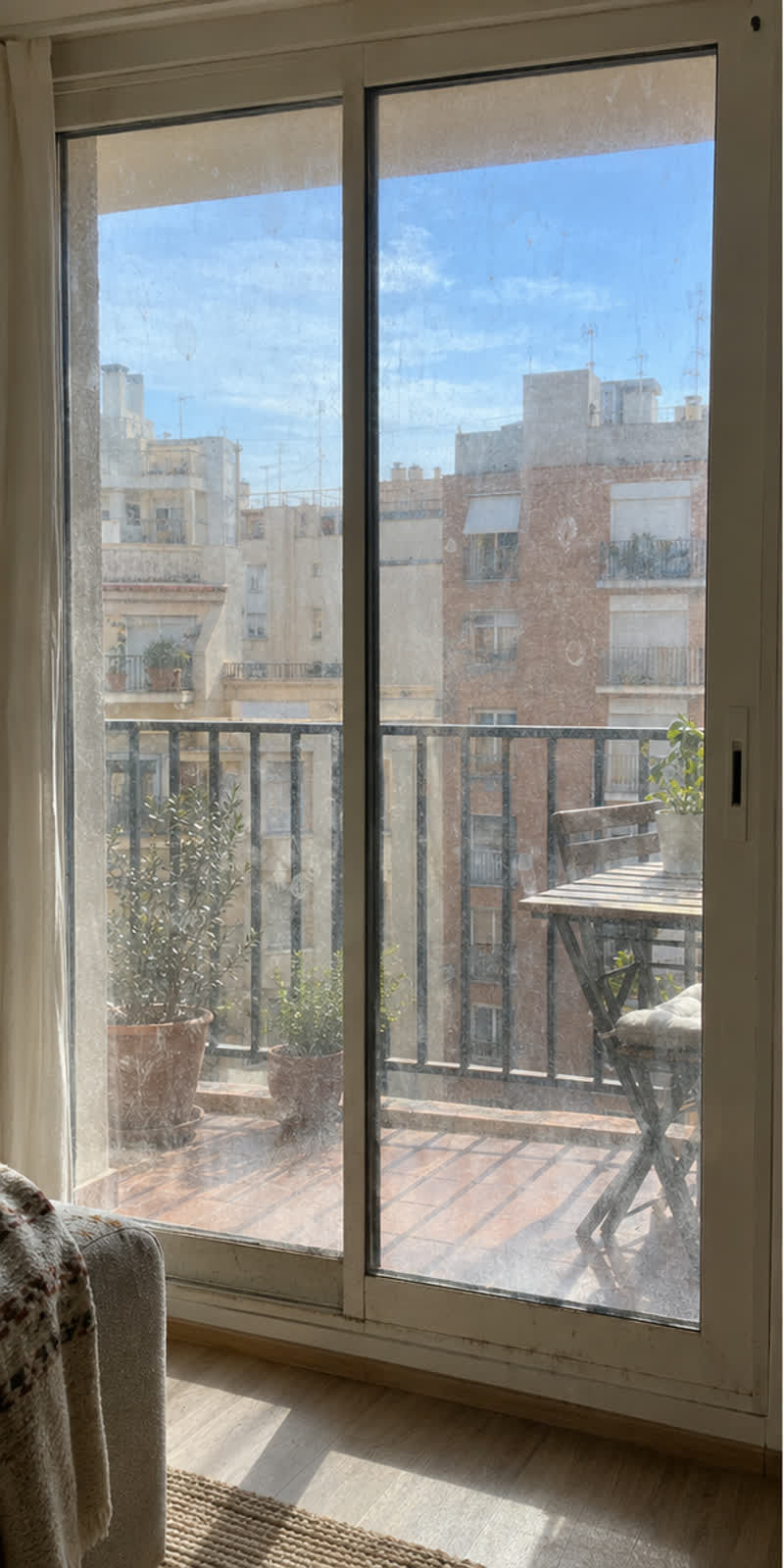 ventana antes